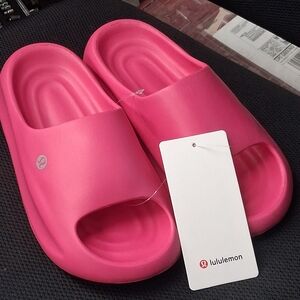 Lululemon Vibrant Pink Slides